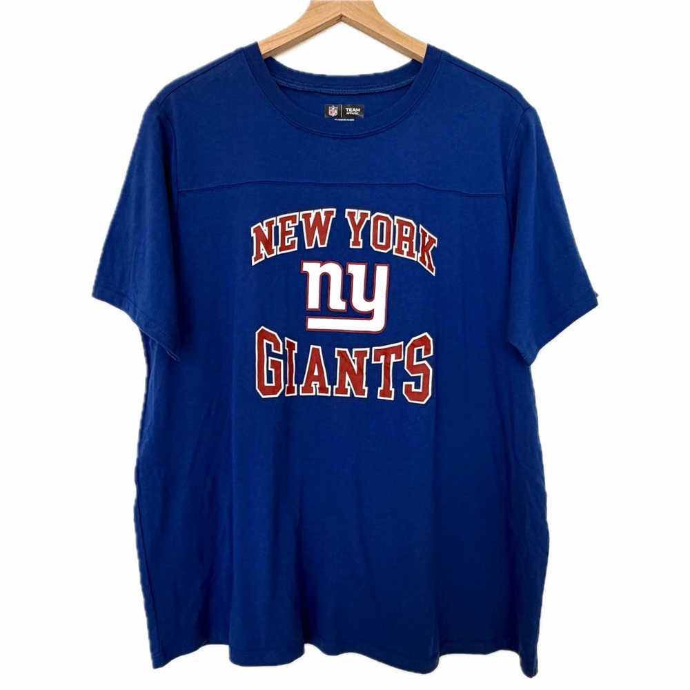 New Torrid Blue New York Giants Baseball Short Sleeve Tee Shirt - Size 1X